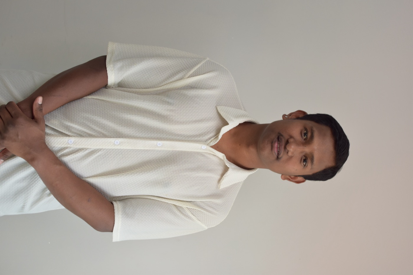 Portrait of a SalesHubNepal team member at the Kathmandu distribution HQ