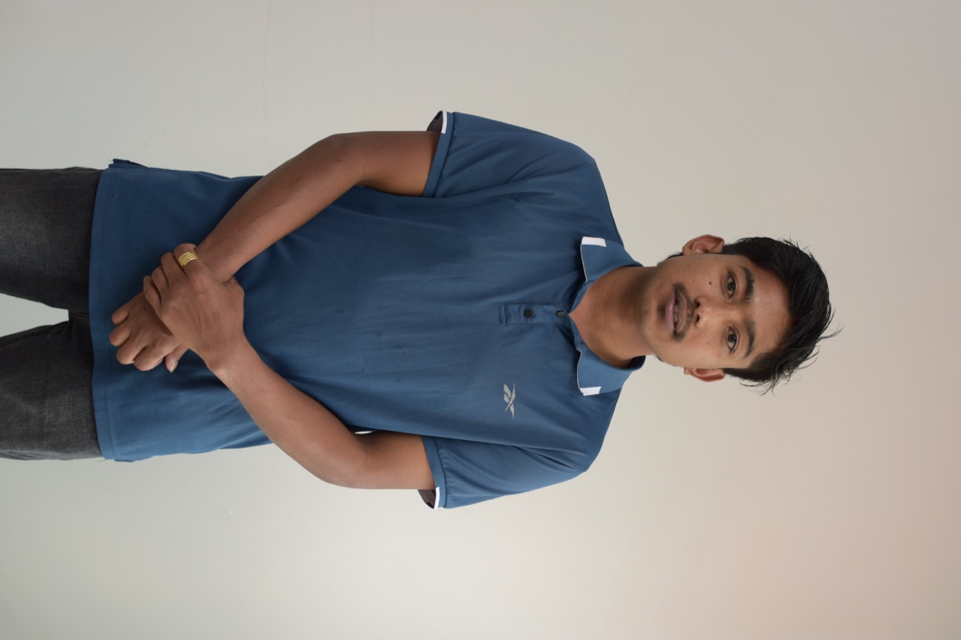 Portrait of a SalesHubNepal team member at the Kathmandu distribution HQ